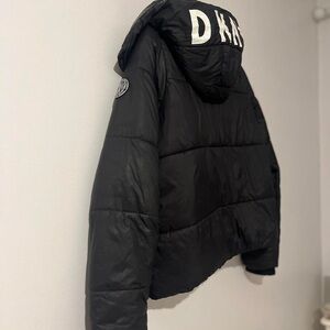 DKNY Black Puffer Jacket